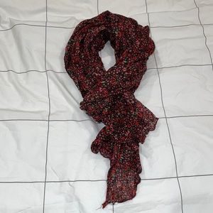 Floral gorgeous lightweight scarf